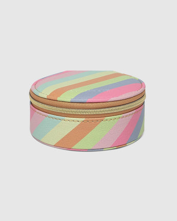 Pastel Stripe Sisco Jewellery Box