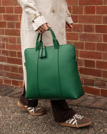 Rhodes Laptop Bag Green