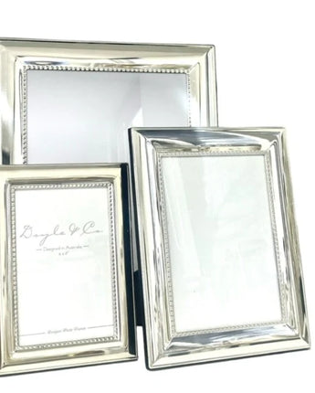 Silver Bead Photo Frame 8x10"