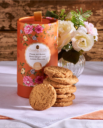 Buttery Stem Ginger & Lemon Biscuits