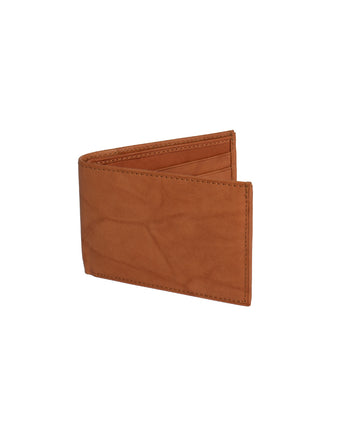 Slim Jim Leather Wallet Tan