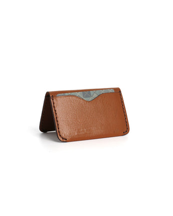 Wally Leather Wallet Tan