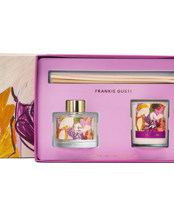 Duo Set Flower Bomb Diffuser & Candle