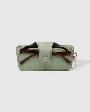 Skittle Glass Case Sage Green