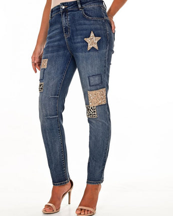Glitter Star Jeans