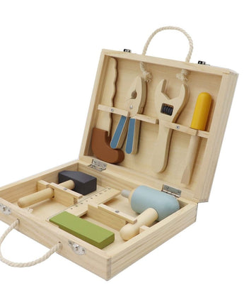 Wooden Kids Tool Box