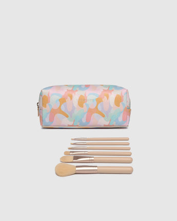 Brianna Makeup Bag Mosaic Pastel