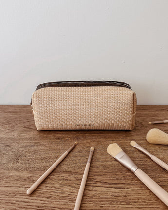 Chocolate Brianna Makeup Bag