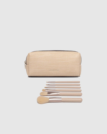 Chocolate Brianna Makeup Bag