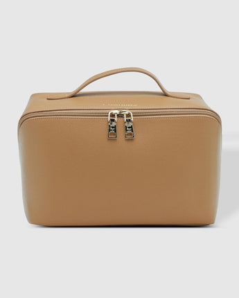 Orion Cosmetic Case Camel