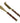 Gold Bamboo Cheese Set