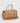 Alexis Stripe Weekender Bag Camel