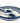 Porto Salad Bowl Navy/White