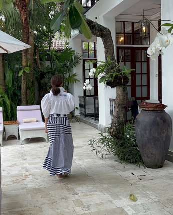 Simone Skirt  Maritime