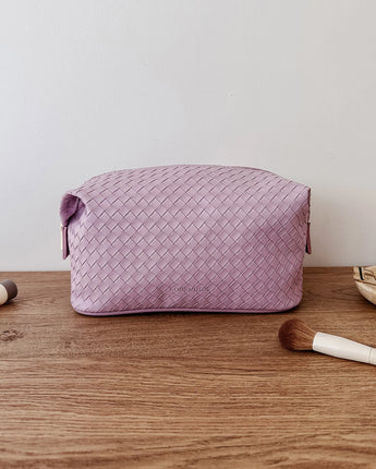 Lilac Lucinda Cosmetic Case