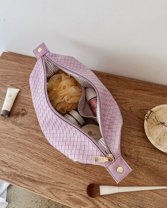 Lilac Lucinda Cosmetic Case