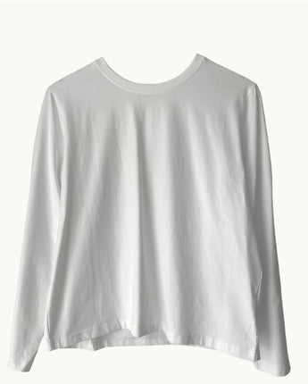 Athena L/S Tee White