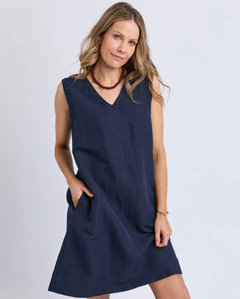 Bermuda Dress Navy