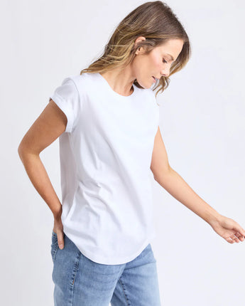 Manly Tee White