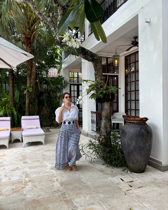 Simone Skirt  Maritime
