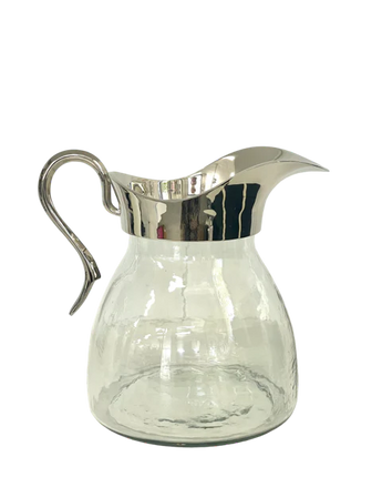 Hammered Glass Jug