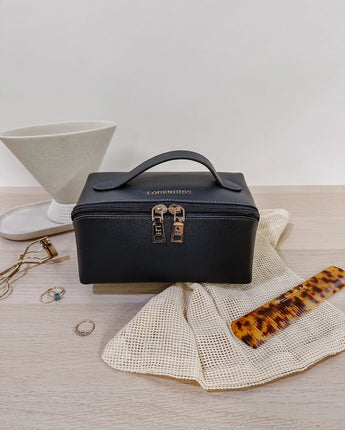 Navy Ellis Makeup Bag