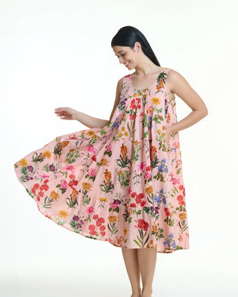 Desert Bloom Tiered Nightie