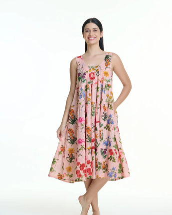 Desert Bloom Tiered Nightie