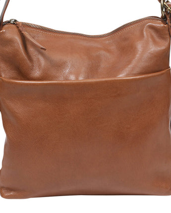 Tan Leather Converter Bag