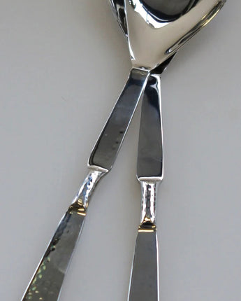 Belle Hammered Salad Servers