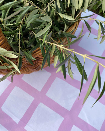 Bec Fing Designs Tablecloth - Pink Check