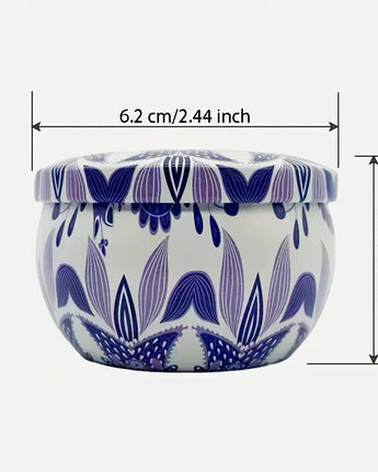 Trinket Tin Blue