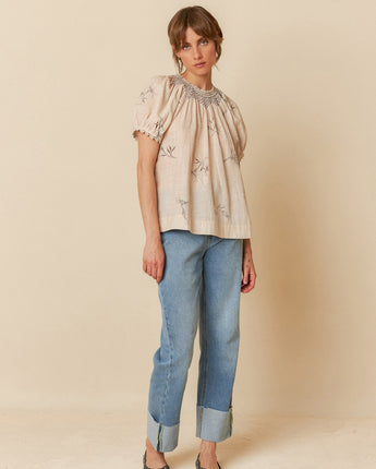 Whisper Blouse Beige