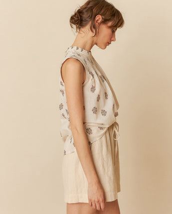 Piedra Smocked Blouse