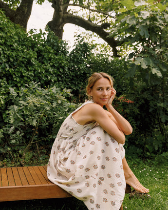 Piedra Smocked Maxi Dress