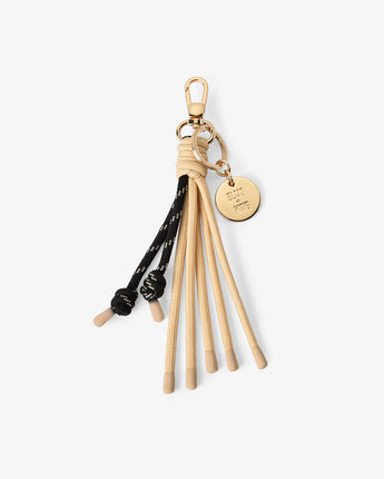 Keyring/Bag Charm Black