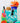 Bec Fing Designs Reusable Shopper Bags - Aqua Berries