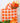 Bec Fing Designs Reusable Shopper Bags - Orange Check