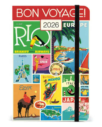 2026 Weekly Planner Bon Voyage