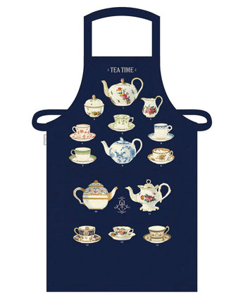 Vintage Apron Tea Time