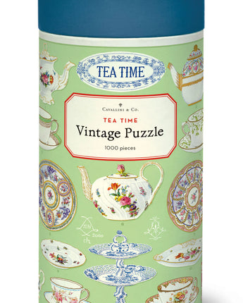 Tea Time Vintage Puzzle