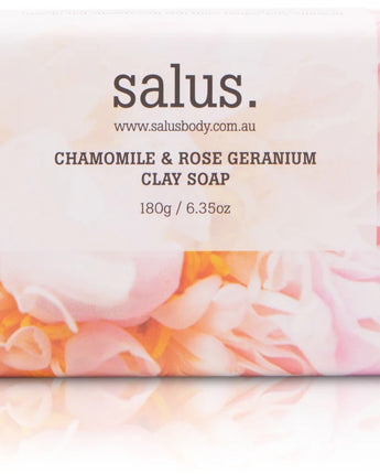 Chamomile & Rose Geranium Clay Soap