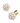 Pearl Cluster Button Cover