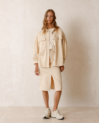 Denim Skirt Crudo