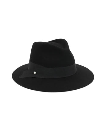 Yasmine Wool Hat Black