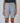 Silver Stripe Linen Shorts