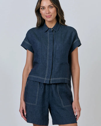 Linen Shorts Poseidon