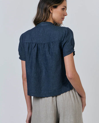 Linen Top Poseidon