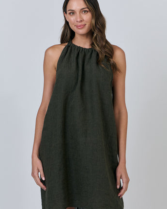 Linen Sundress Licorice