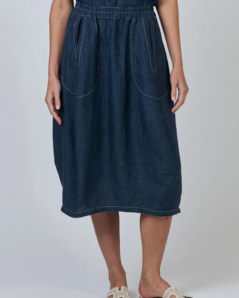Linen Skirt Poseidon
